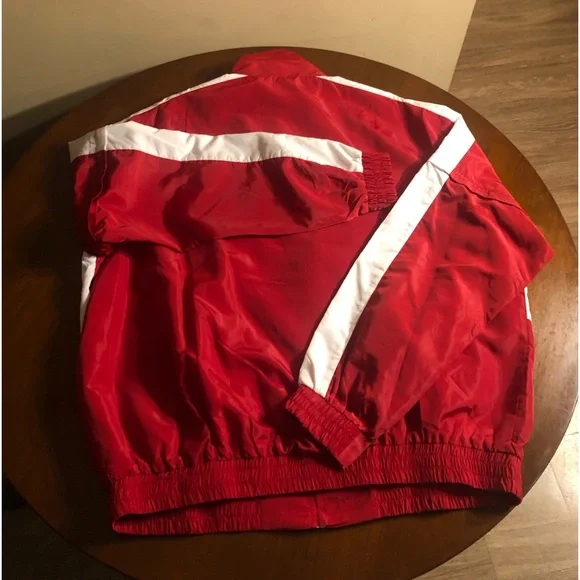 NWT Fashion Nova Brooklyn Track Set - Red/White XXL - Picture 12 of 14